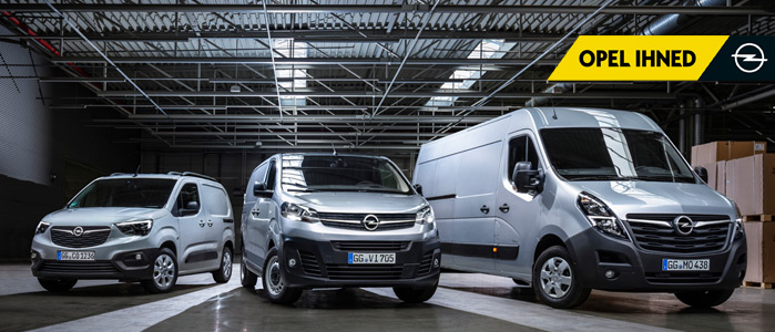 Užitkové vozy Opel ihned k odběru